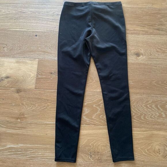 NWOT Medium Black Leggings Basic Full Length - Picture 3 of 7